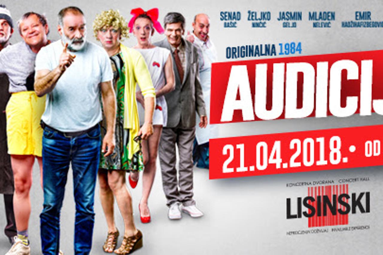 Predstava "Audicija"  vratila se u Lisinski!