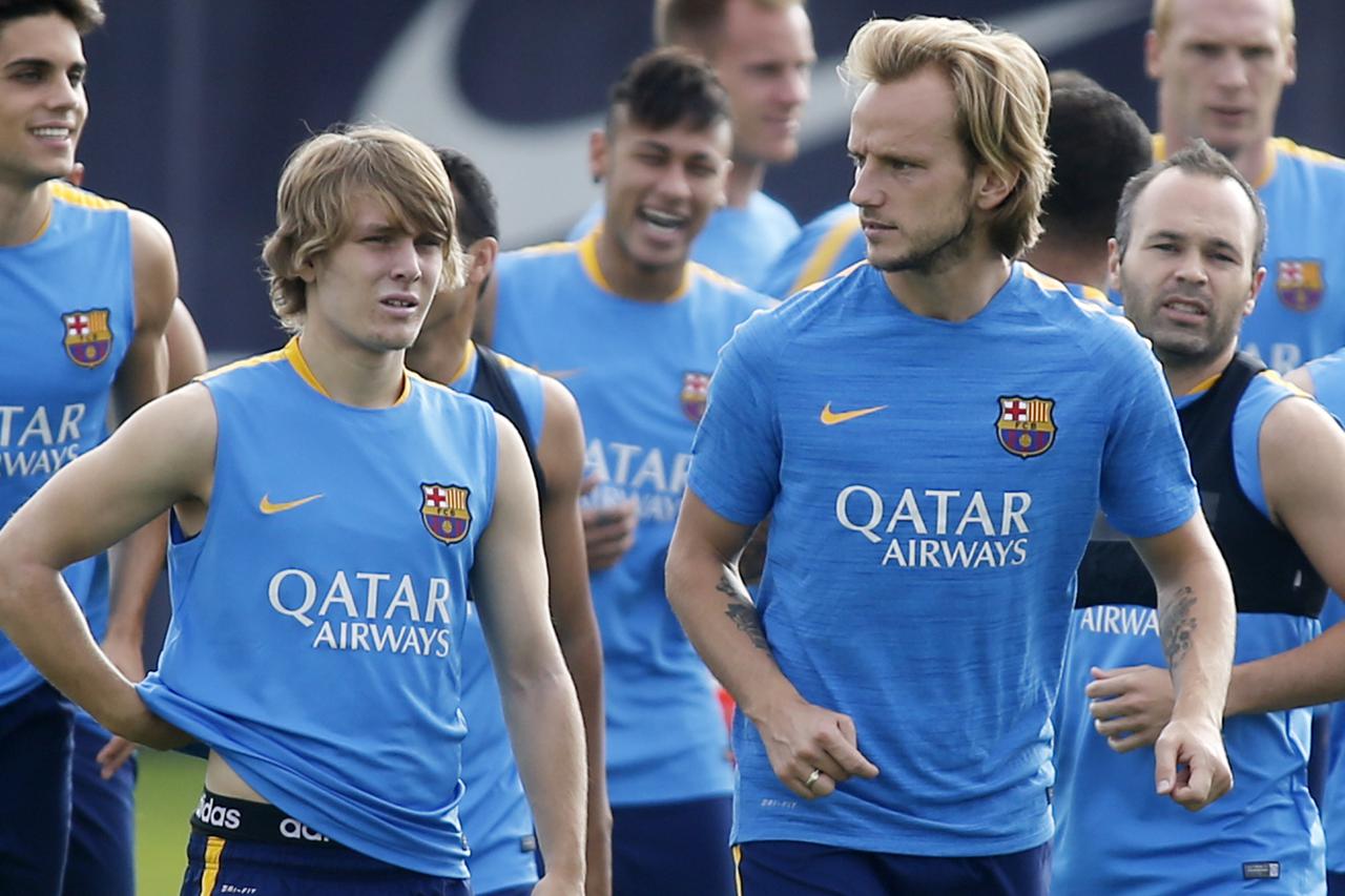 Barcelona: Alen Halilović i Ivan Raktić zajedno na treningu Barcelone