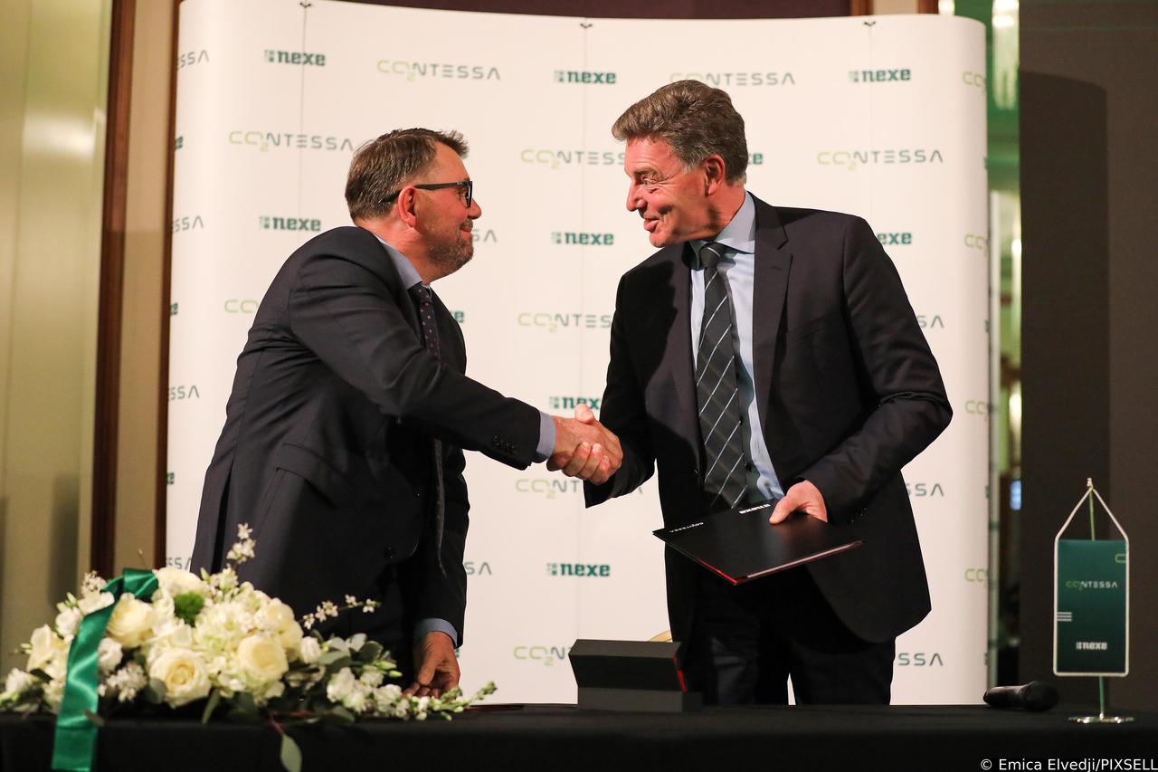 Zagreb: Potpisivanje ugovora između tvrtke NEXE d.d. i korporacije ThyssenKrupp