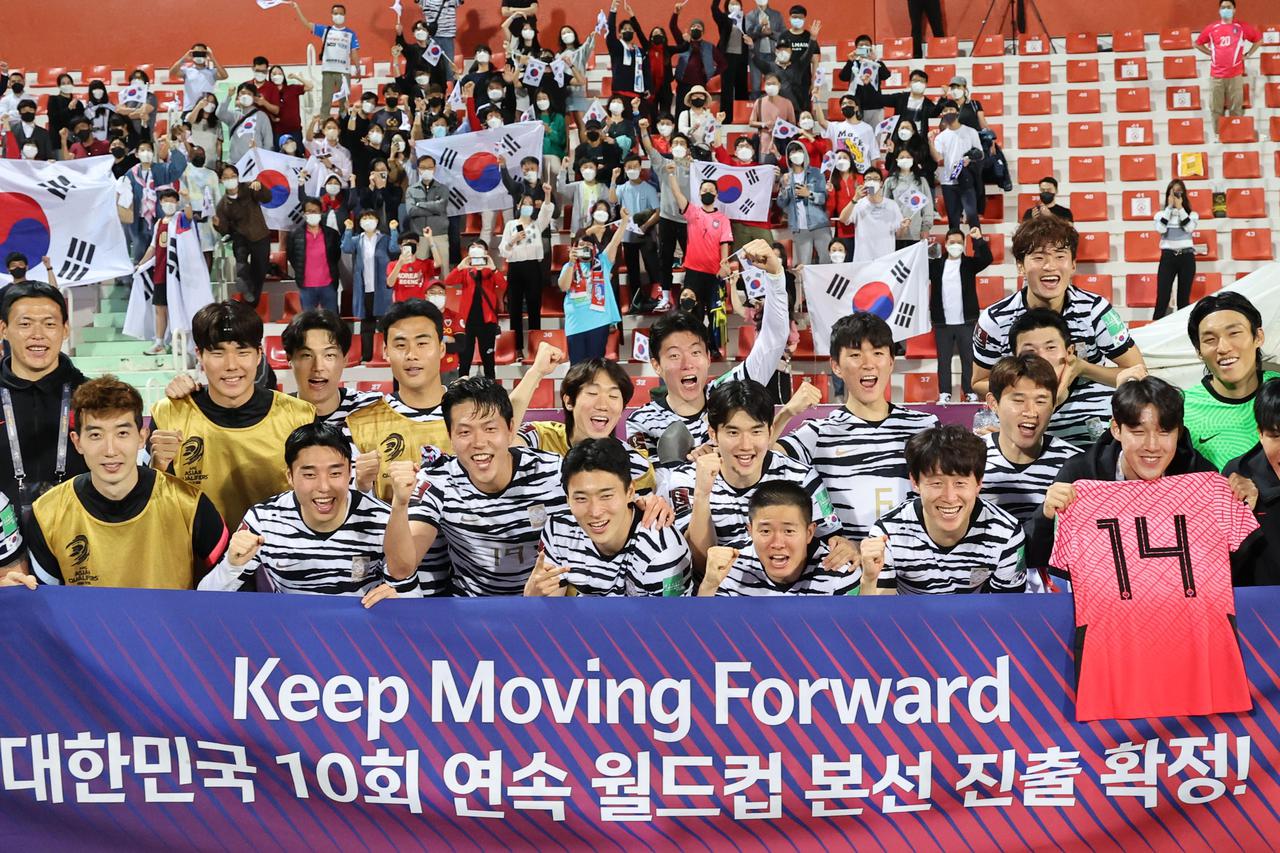 S. Korea qualify for 10th consecutive World Cup finals