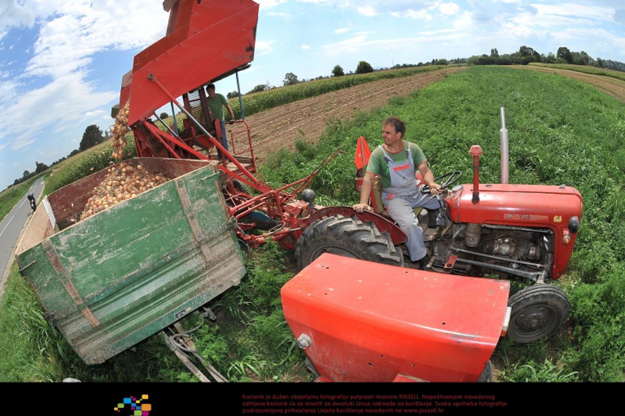 '08.08.2011., Cakovec- Medjimurski poljoprivrednici jos nisu dobili poticaje za 2008. godinu. Photo: Vjeran Zganec-Rogulja/PIXSELL'
