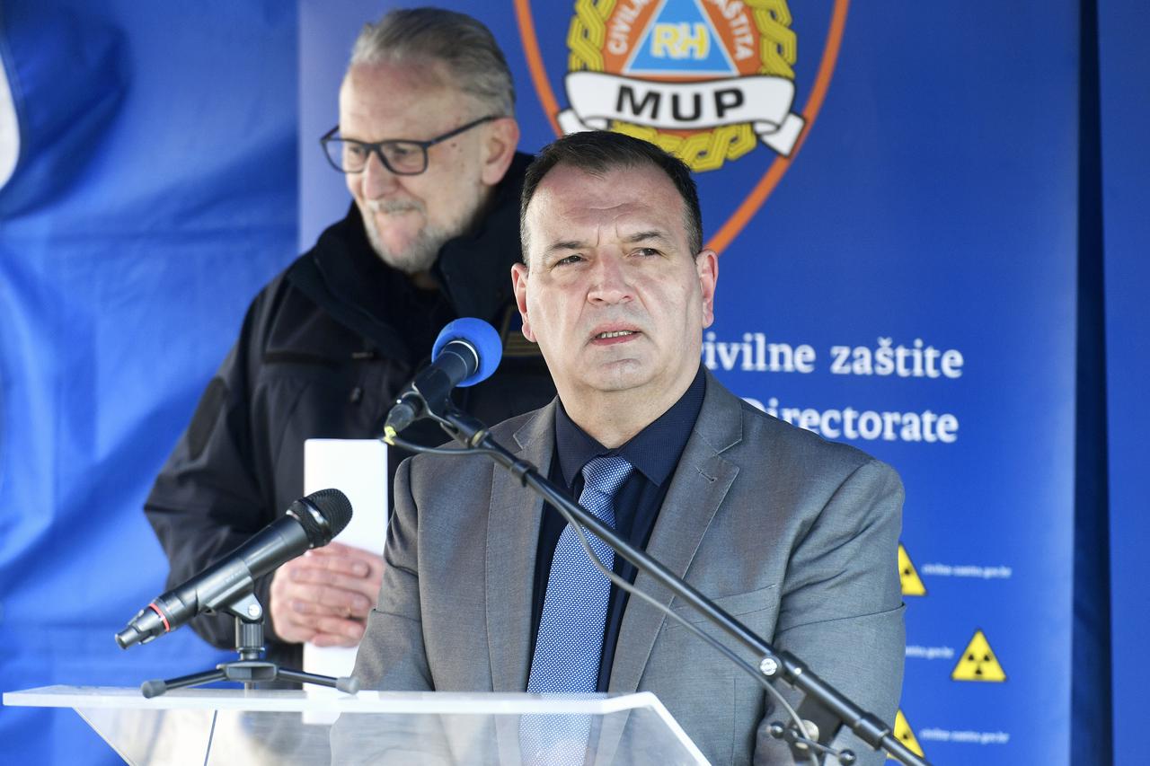 Ministar zdravstva Vili Beroš i ministar unutarnjih poslova Davor Božinović
