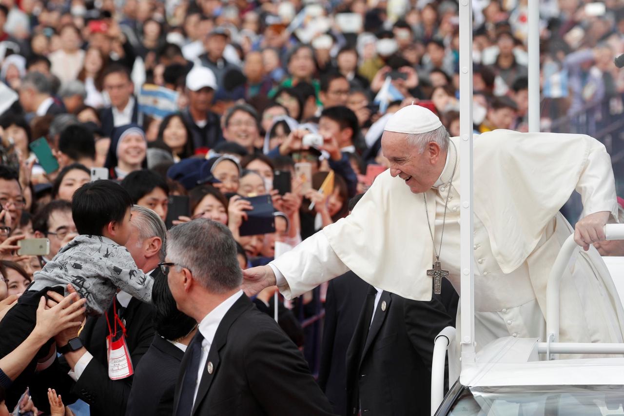 Papa Franjo u Japanu