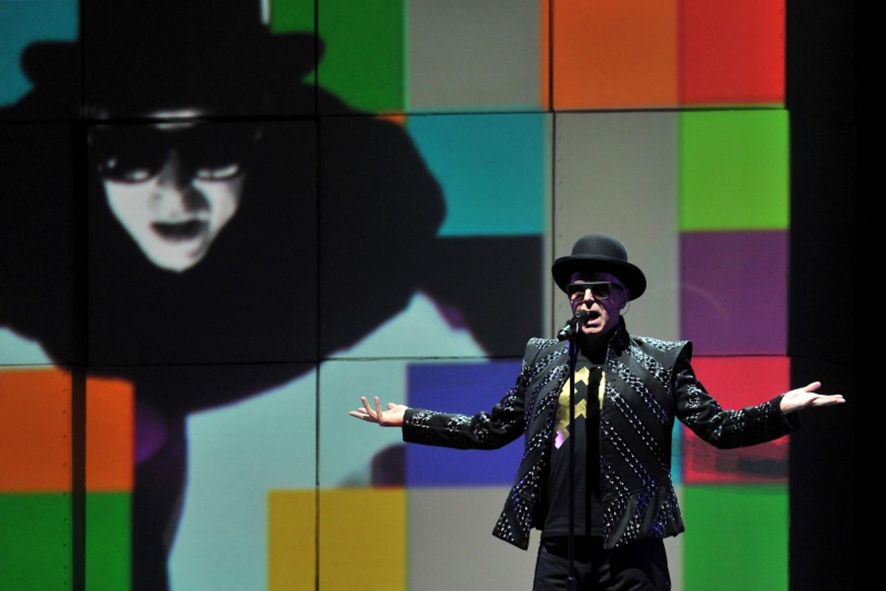 \'29.11.2009.Zagreb - Jedan od najuspjesniji pop dueta Pet Shop Boys odrzali su koncert u kosarkaskom centru Drazen Petrovic. Photo: Marko Lukunic/PIXSELL\'