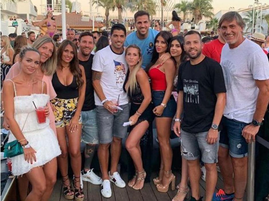 Lionel Messi i društvo na Ibizi