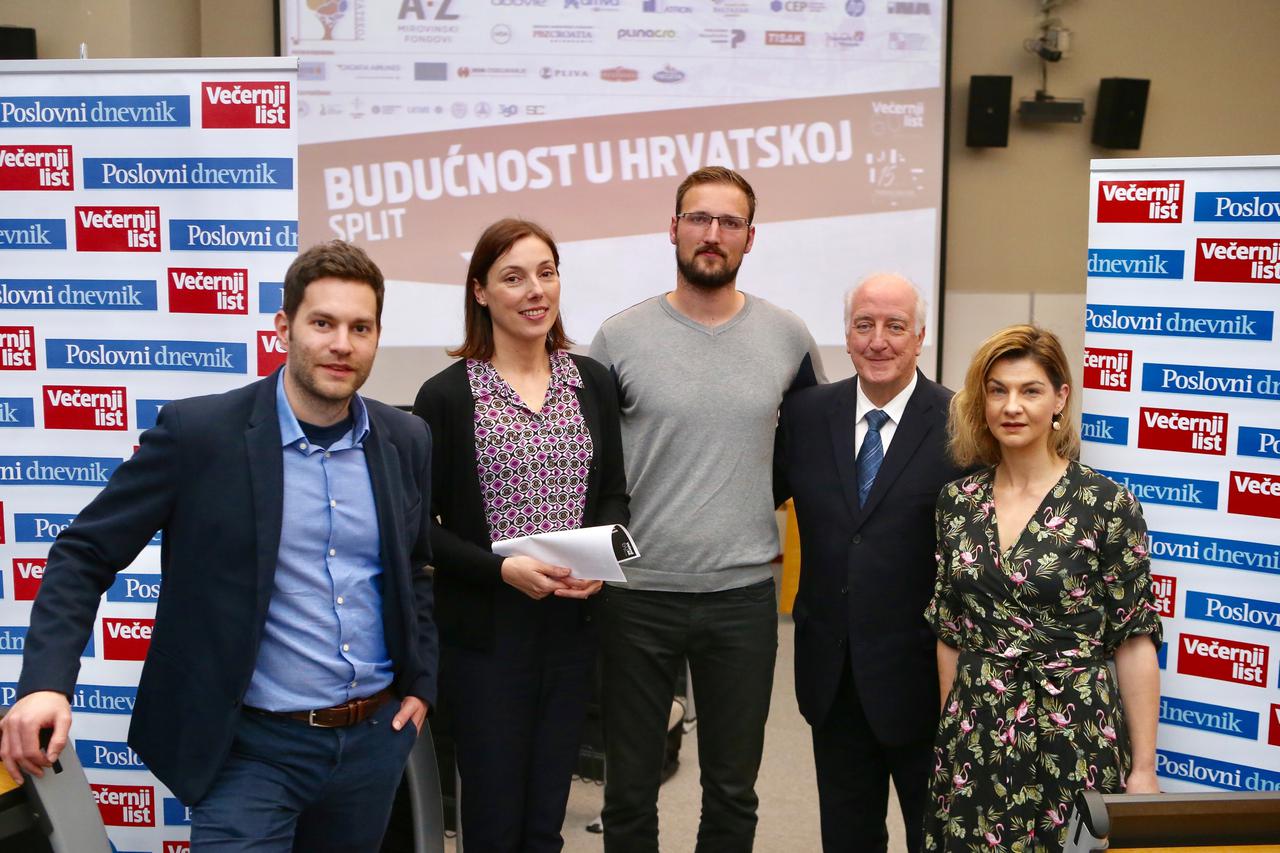 Split: Na Ekonomskom fakultetu održana tribina "Budućnost u Hrvatskoj"
