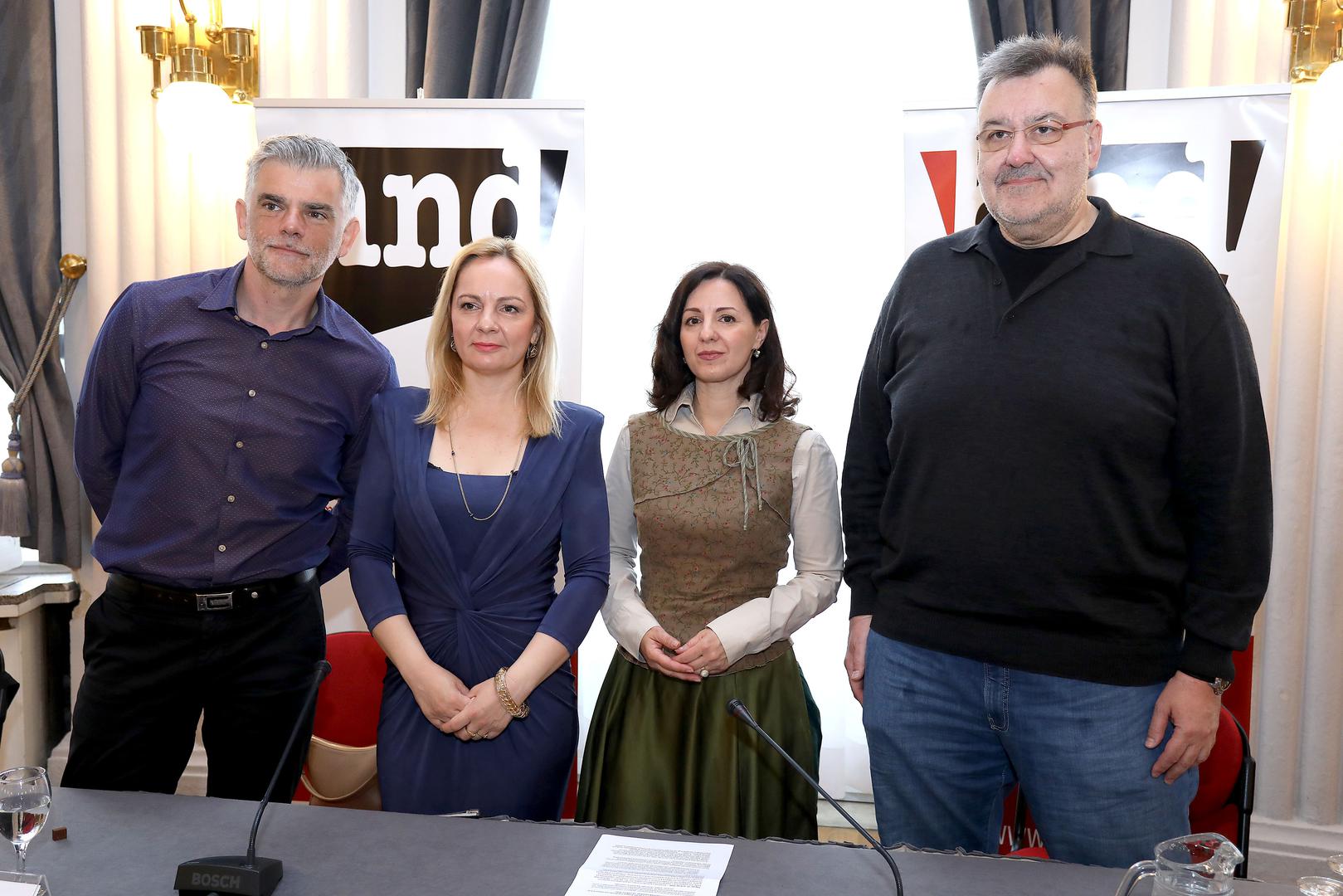 Milan Majerović-Stilinović, Romana Matanovac Vučković, Valentina Wiesner i Lucijan Carić
