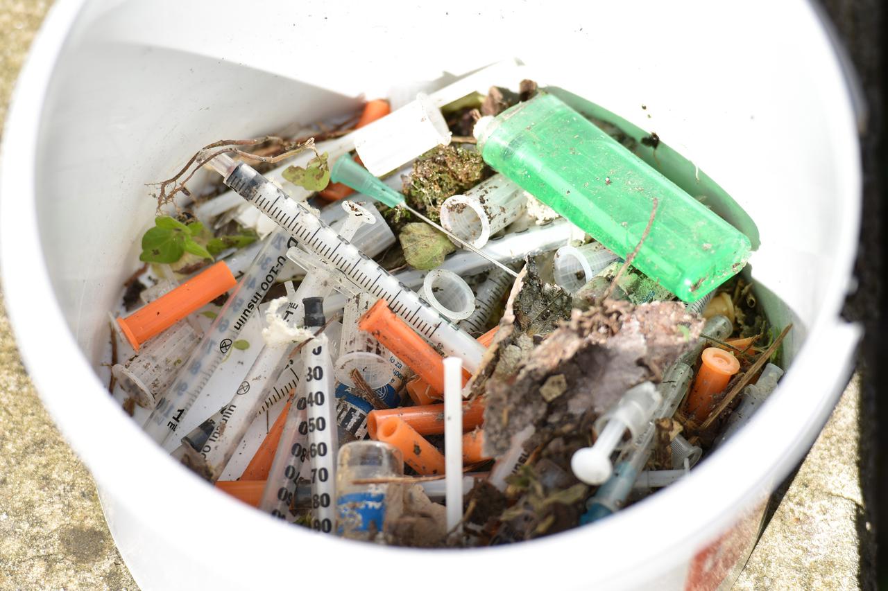 Zadar: ?iš?enje parka od infektivnog otpada koje koriste narkomani