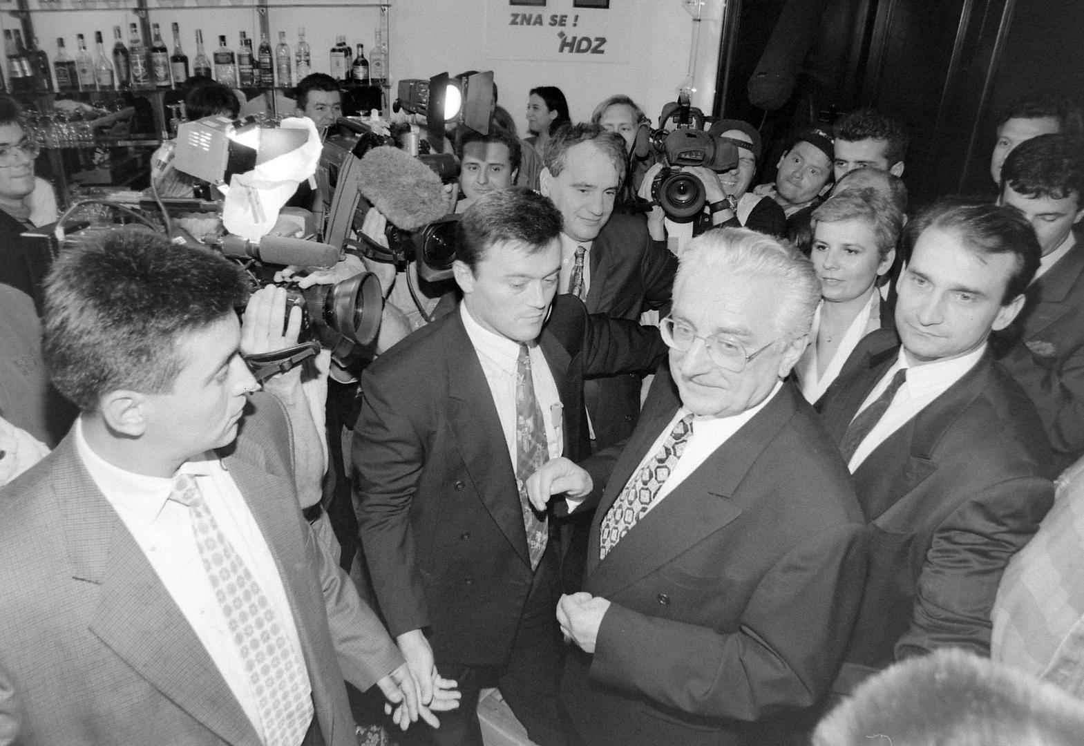 Na drugim predsjedničkim izborima održanima u lipnju 1997. godine Franjo Tuđman je osvojio 61 posto glasova (1,337,990 glasova), Vlado Gotovac bio je na drugom mjestu sa 17 posto (382,630 glasova), a treći je bio Zdravko Tomac s 21 posto glasova (458,172 glasa).