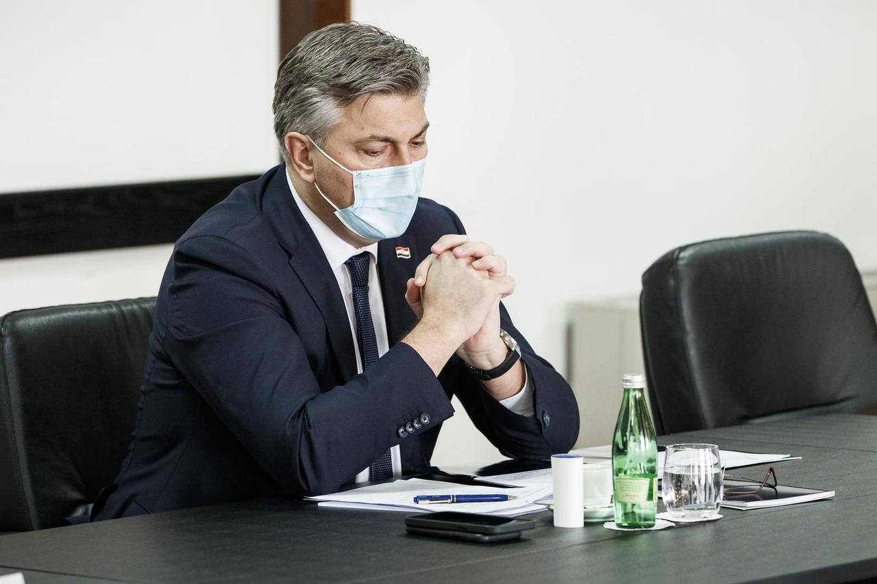 Predsjednik Vlade Andrej Plenković u Splitu se sastao s Ivicom Puljkom