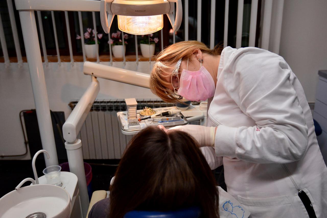 05.12.2014., Zagreb -  Stomatoloska ordinacija, posjet stomatologu. Photo: Marko Prpic/PIXSELL