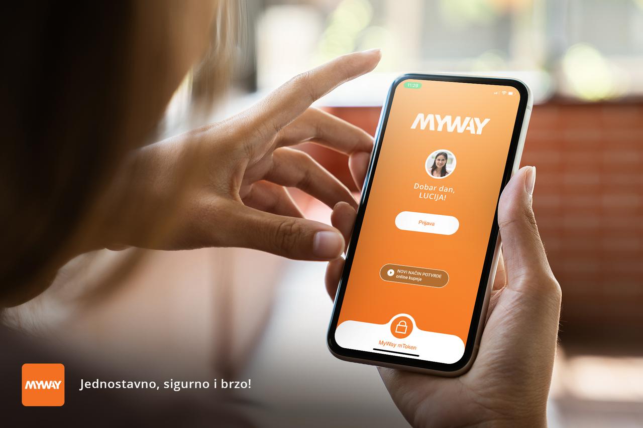 Nova MyWay mobilna aplikacija za korisnike Premium Visa kartica