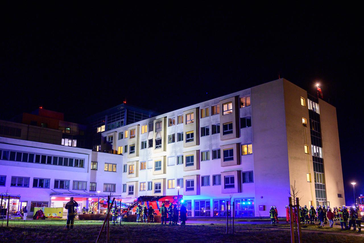 Fire in hospital in Uelzen