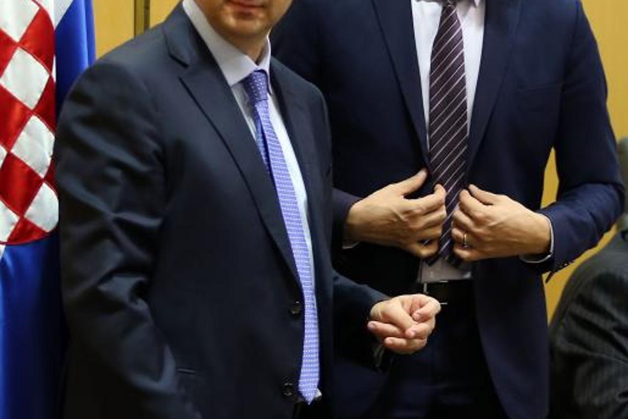 Andrej Plenković i Božo Petrov