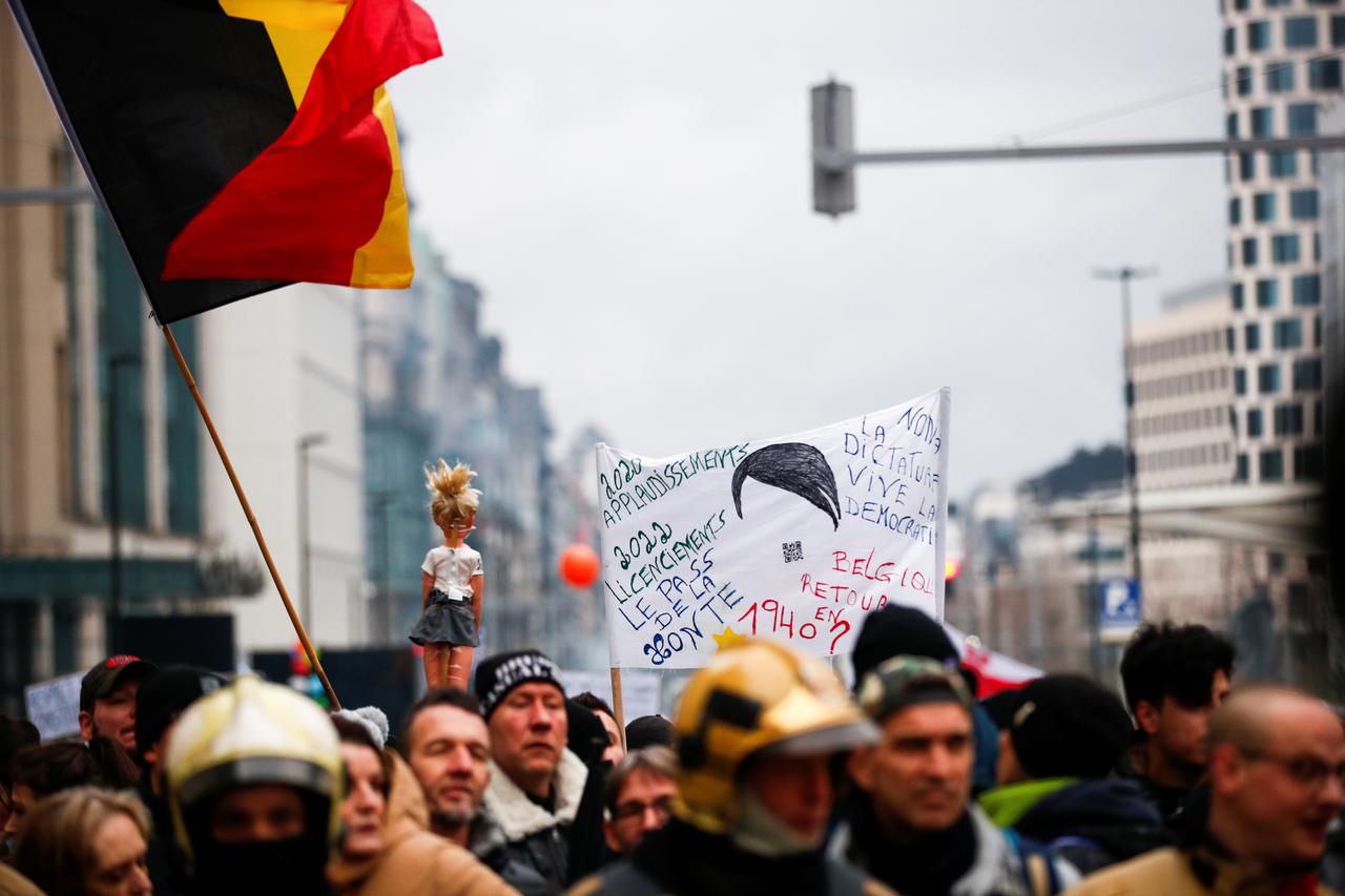 Prosvjed u Belgiji