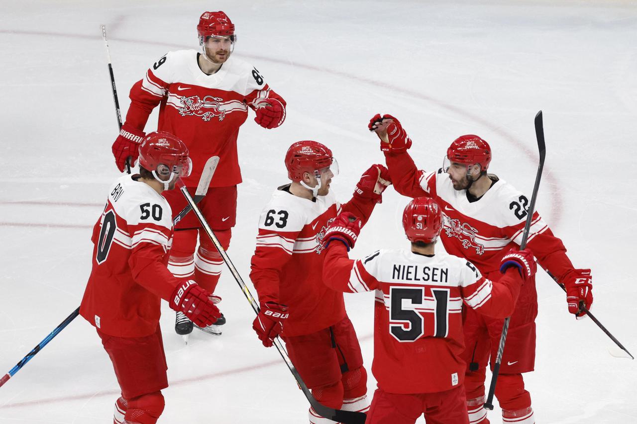 Ice Hockey - Men's Play-offs Qualifications - Denmark v Latvia