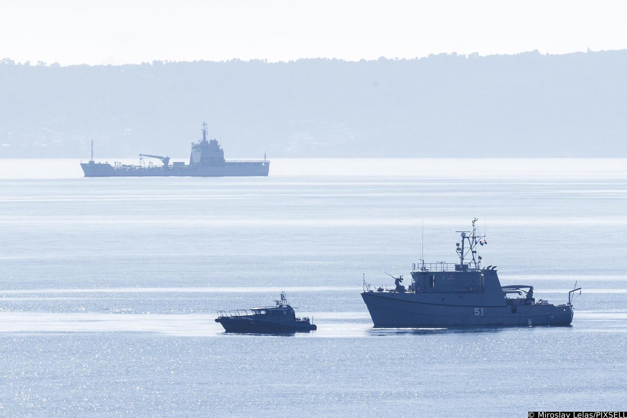 Zajednička pomorska vježba u sklopu NATO aktivnosti ispred Splita