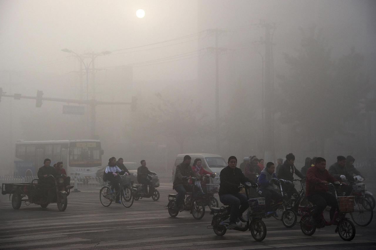 Kina onečišćenje