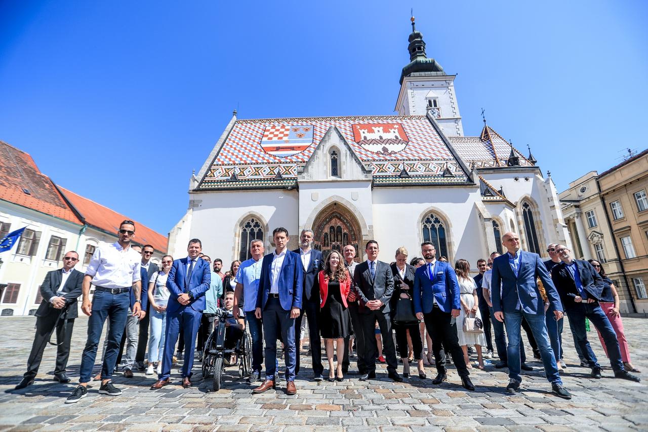 Zagreb: Most predstavio nositelje listi za parlamentarne izbore