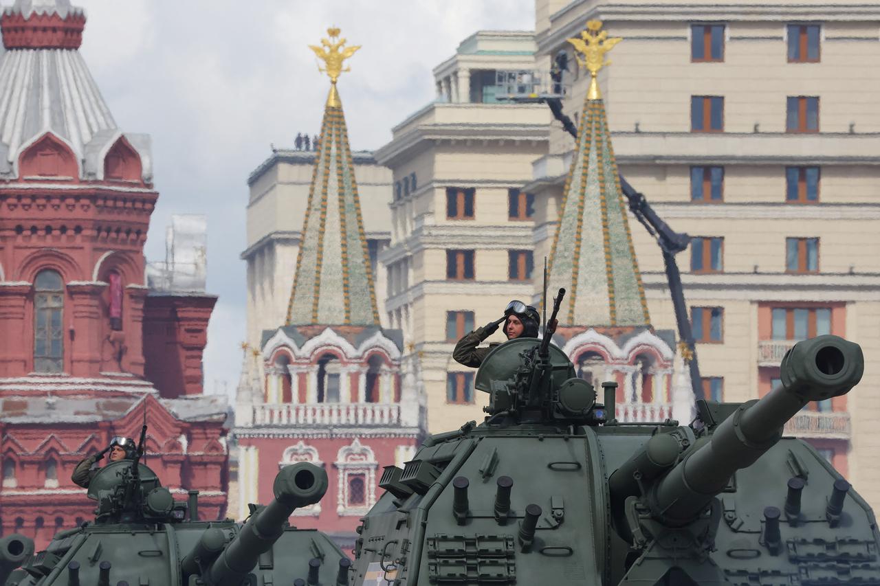 Proba vojne parade u Moskvi