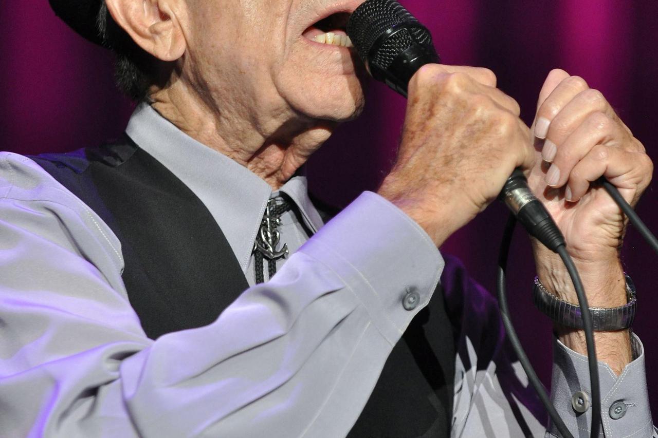 02.08.2013., Pula - Kanadski kantautor Leonard Cohen odrzao je koncert u prepunoj puslkoj Areni. Photo: Dusko Marusic/PIXSELL