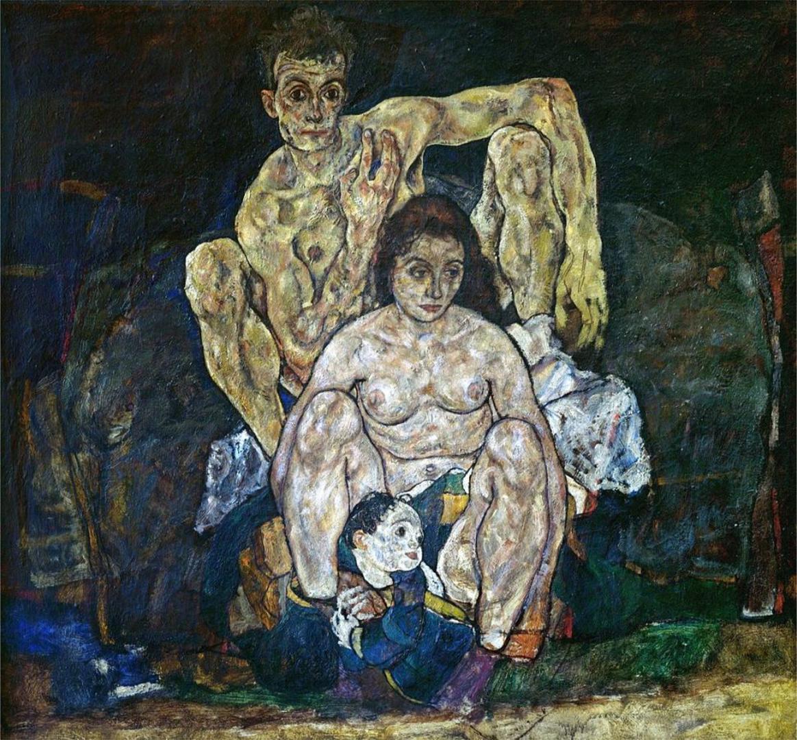 Egon Schiele bio je jedna od žrtava španjolske gripe, a bolan spomen na to njegova je čuvena slika “Obitelj”
