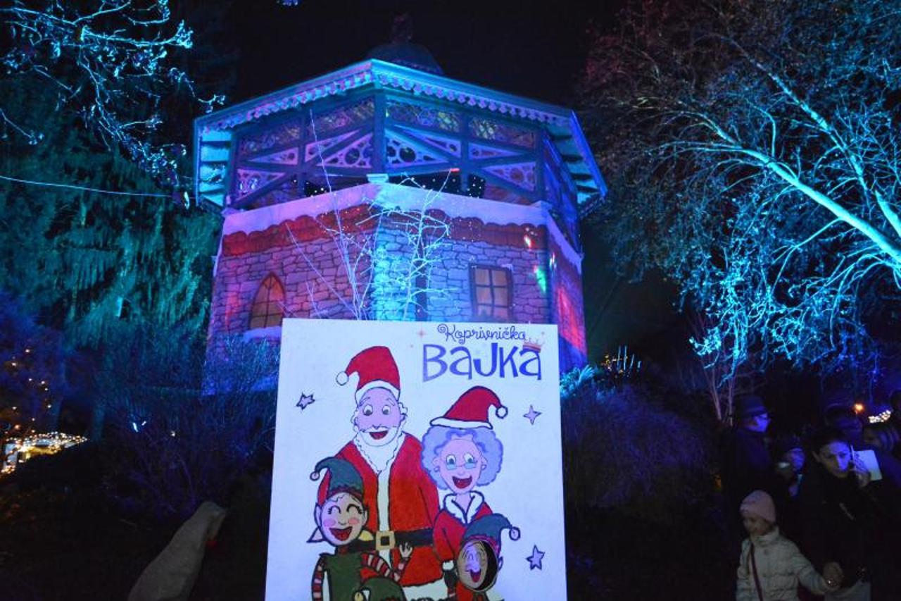 Koprivnica: Svečano otvorenje Božićne bajke posjetile tisuće građana
