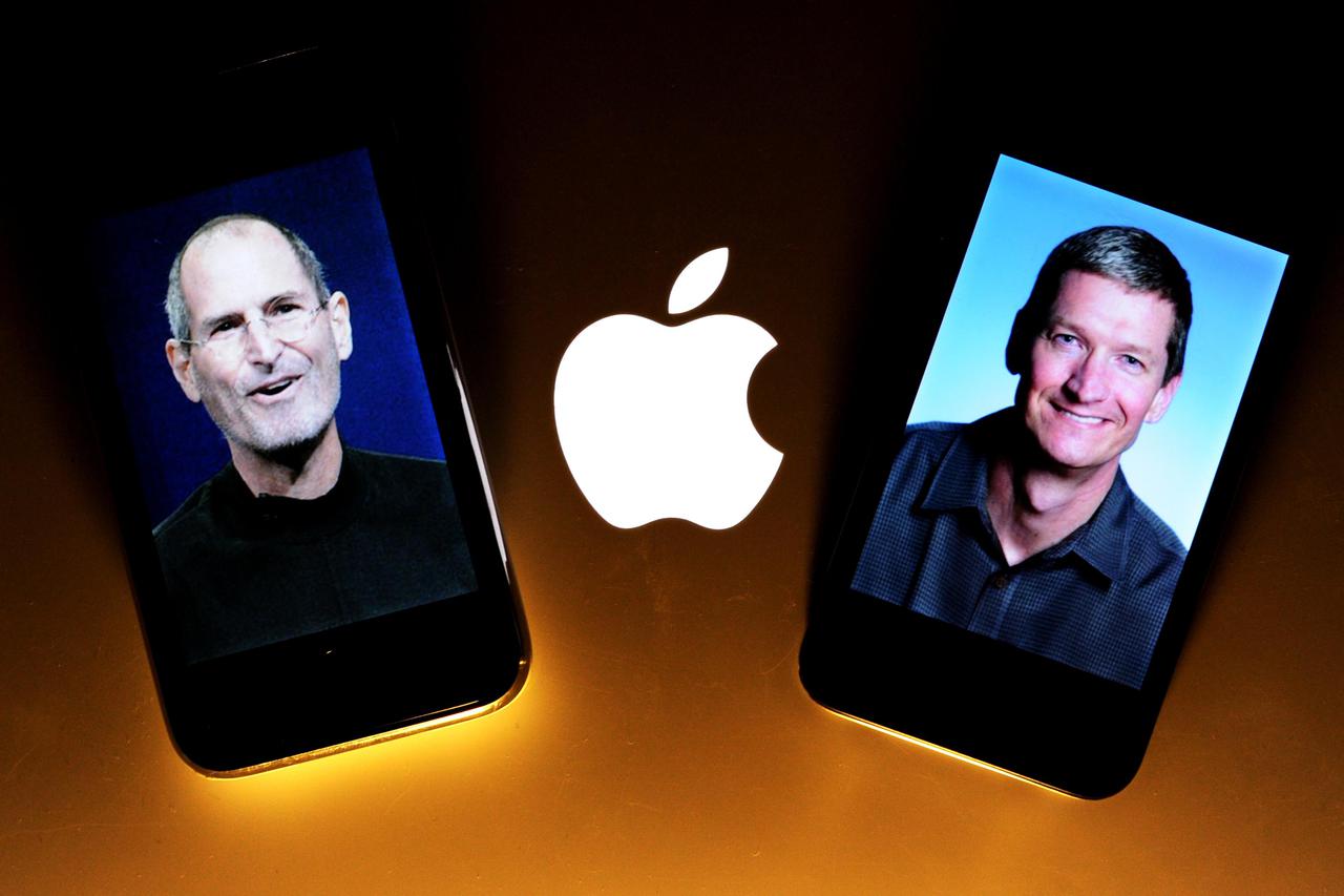 Steve Jobs i Tim Cook