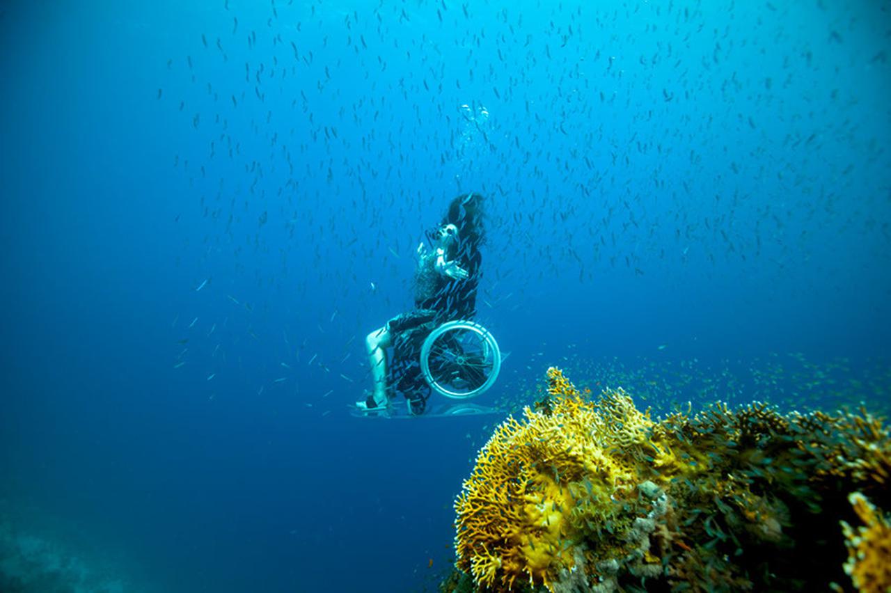 Podvodna invalidska kolica Sue Austin 