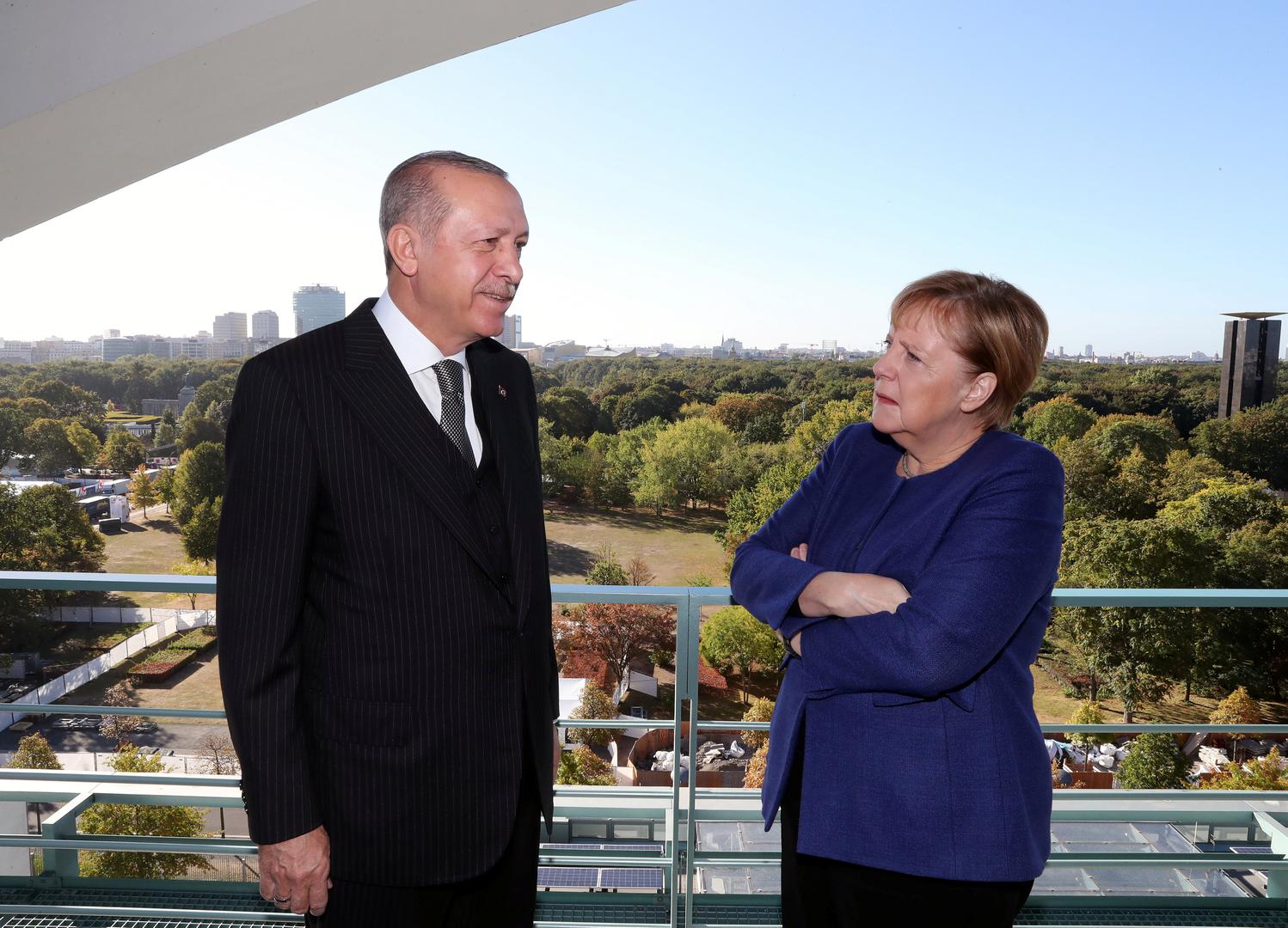  Erdogan je u subotu u Istanbulu ugostio njemačku kancelarku Merkel