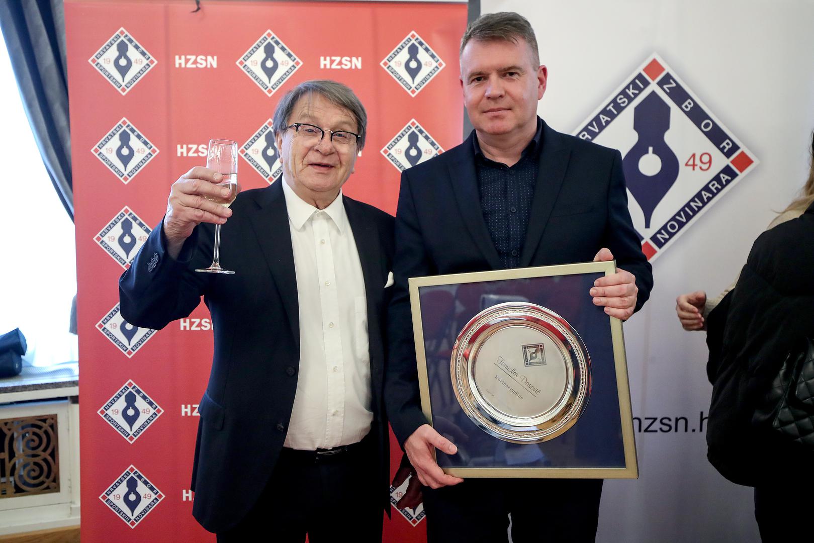 Nagradu za novinara godine dobio je Večernjakov Tomislav Dasović