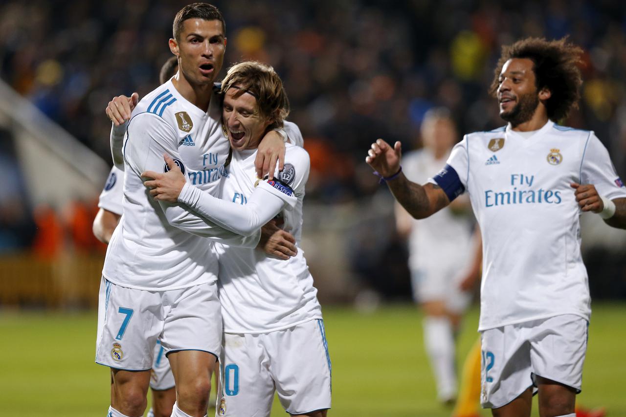 Luka Modrić, Cristiano Ronaldo, Marcelo