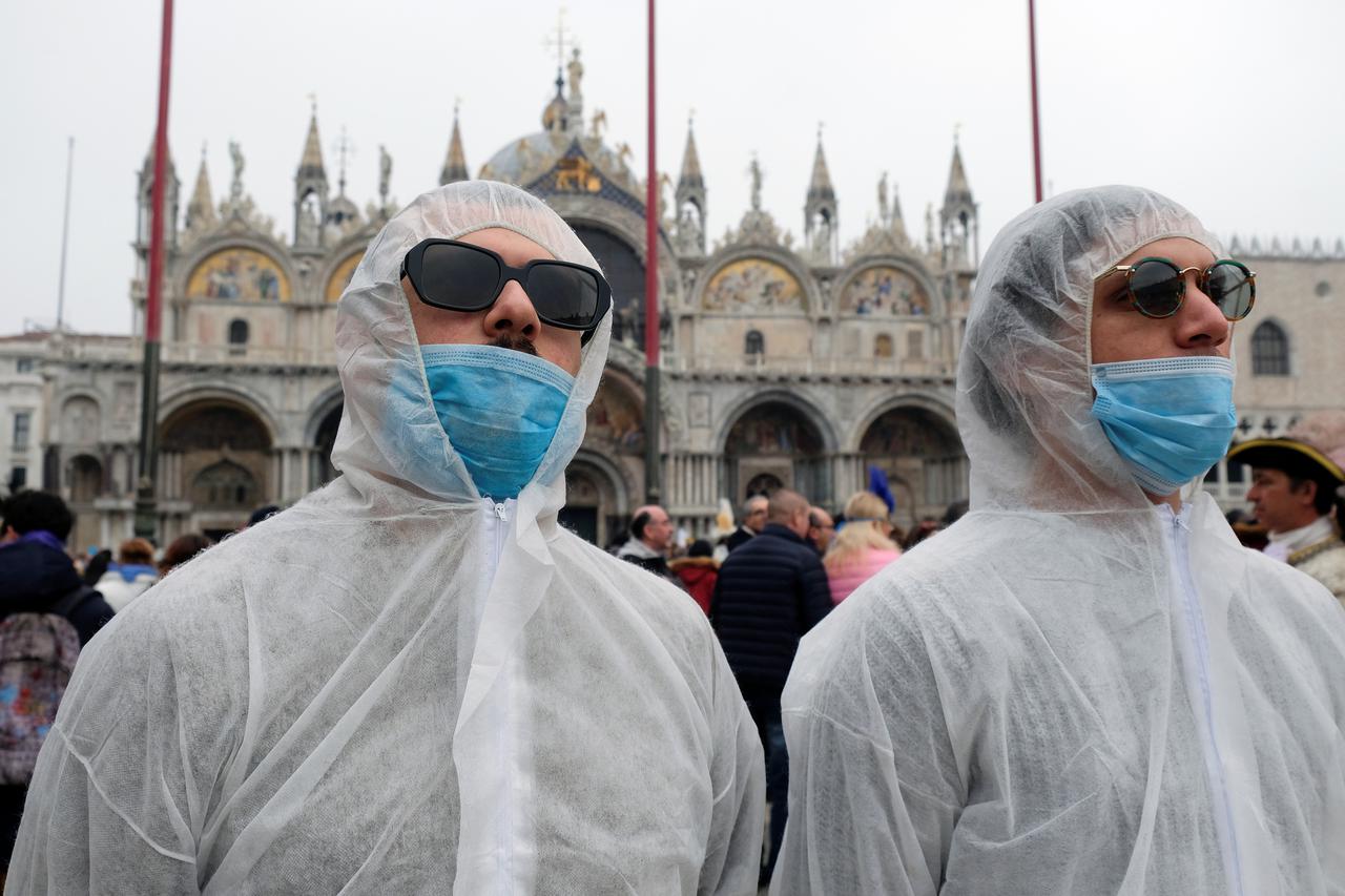 Koronavirus: Karneval u Veneciji