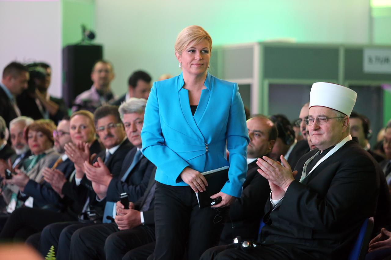 Predsjednica Kolinda Grabar-Kitarović danas je u Opatiji svečano otvorila World Halal Day Croatia 2016.
