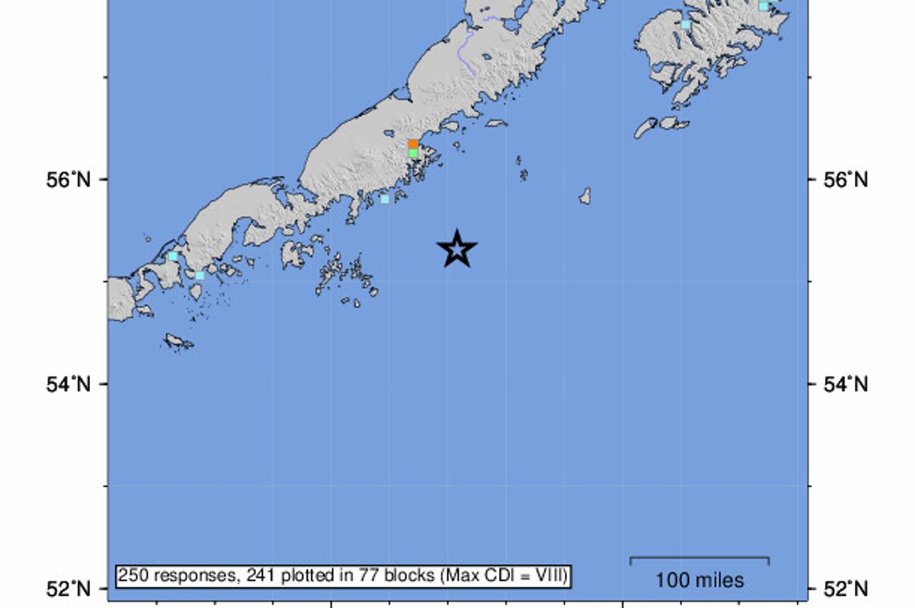 Potres na Aljaski od 8,2 stupnjeva po Richteru