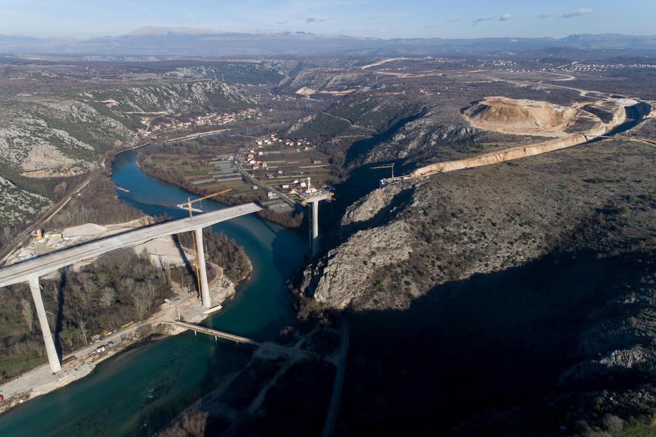 Radovi na mostu Počitelj u Bosni i Hercegovini