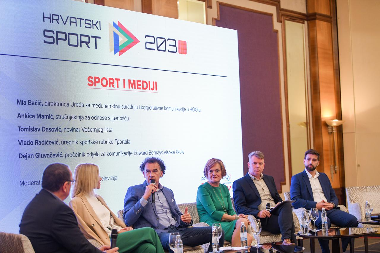 Zagreb: U hotelu Westin održana je konferencija "Hrvatski sport 2030." Panel: Sport i mediji