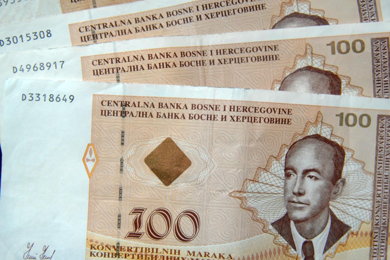 'bih...mostar...25.03.2010...novac, konvertibilne marke, km foto: zoran grizelj vecernji list VLM'