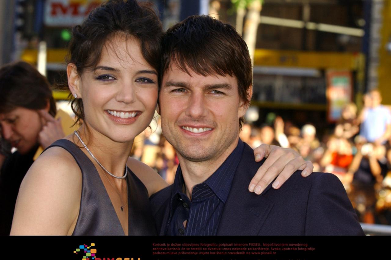 'Katie Holmes and Tom Cruise. Photo: Press Association/Pixsell'
