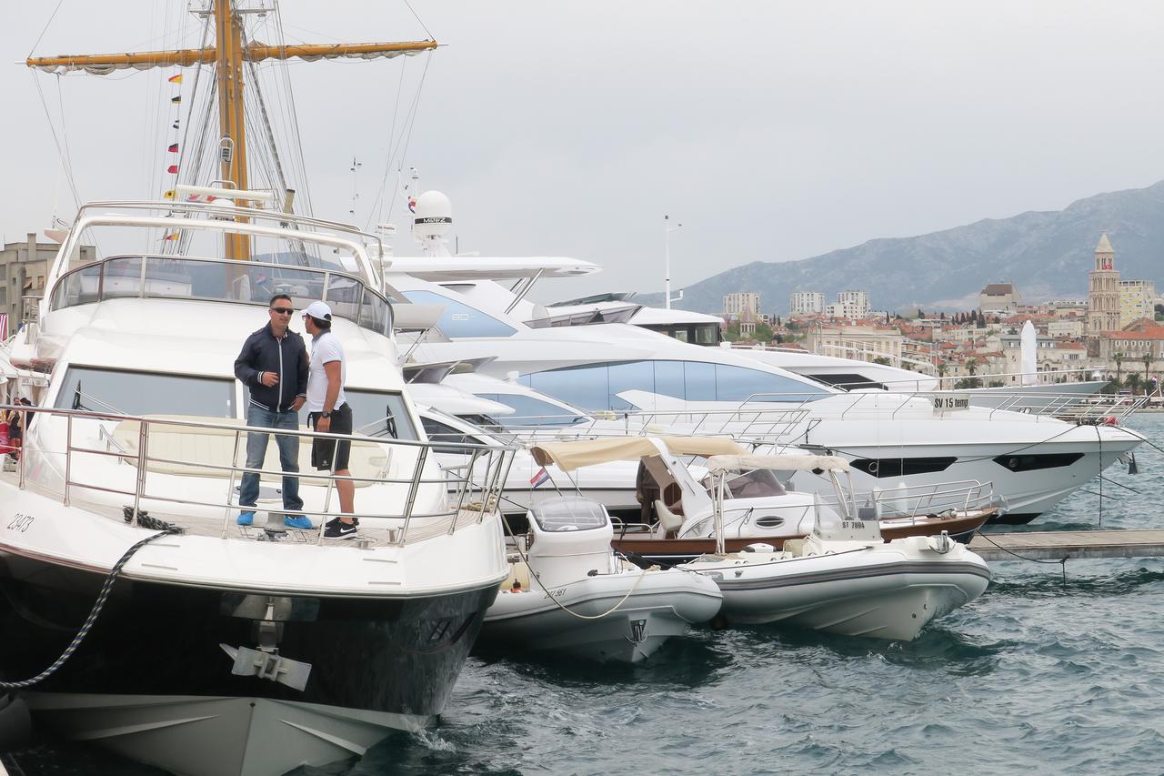 13.04.2016., Split - Na zapadnoj obali otvoren je 18. Croatia Boat Show. Veci broj izlagaca u odnosu na protekle godine najavljuje oporavak nautickog sektora. Photo: Ivo Cagalj/PIXSELL