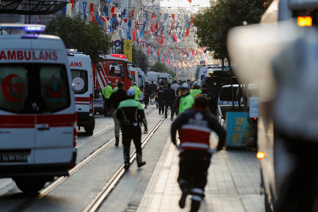 Explosion in central Istanbul's Taksim area