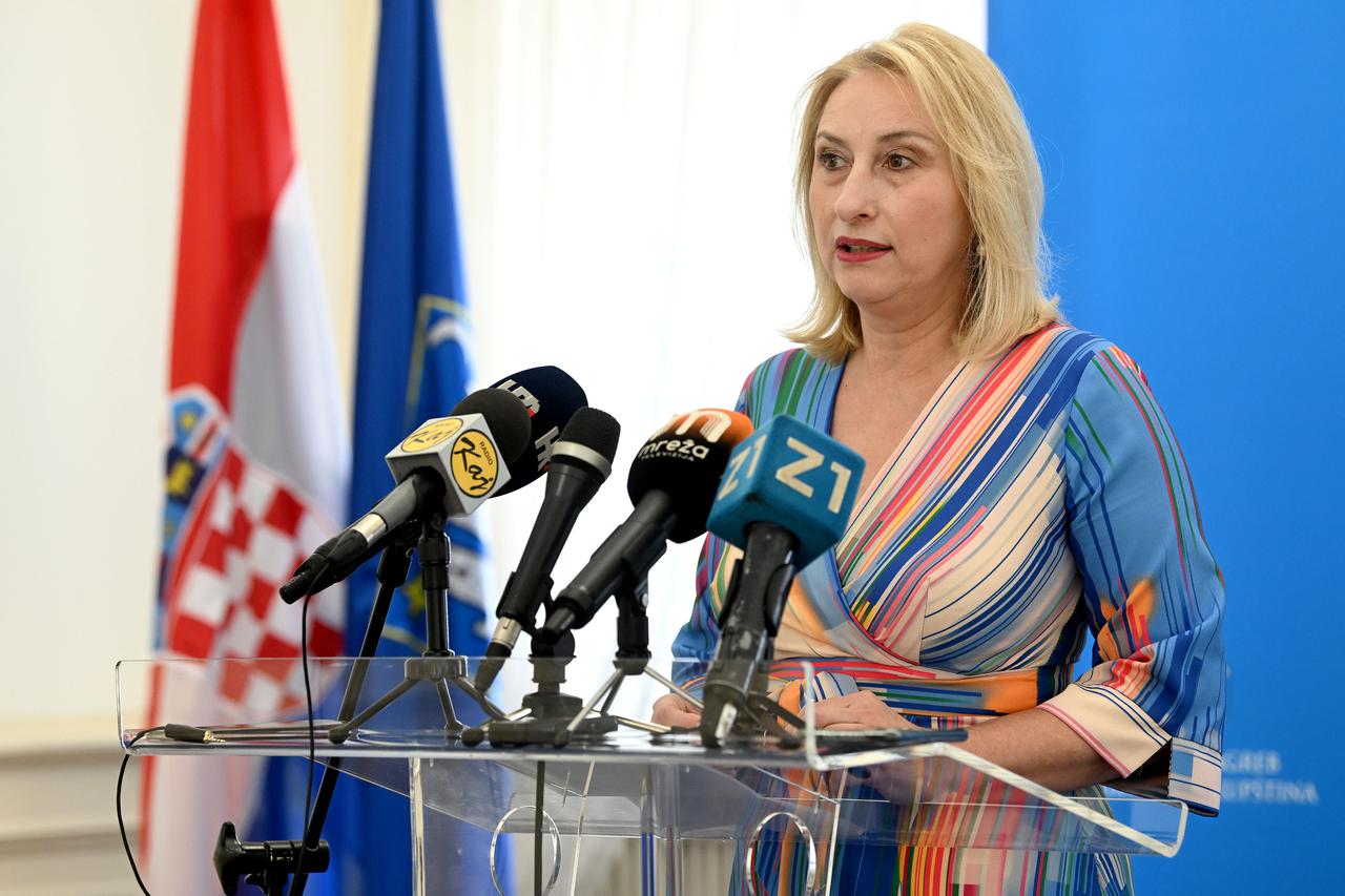 Zagreb: Gordana Rusak održala je konferenciju za medije