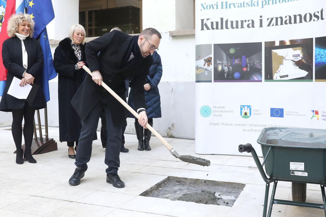 Gradonačelnik Tomašević otvorio radove na rekonstrukciji Hrvatskog prirodoslovnog muzeja