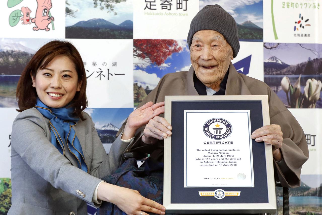 Masazo Nonaka Najstariji čovjek na svijetu proslavio 112 rođendan