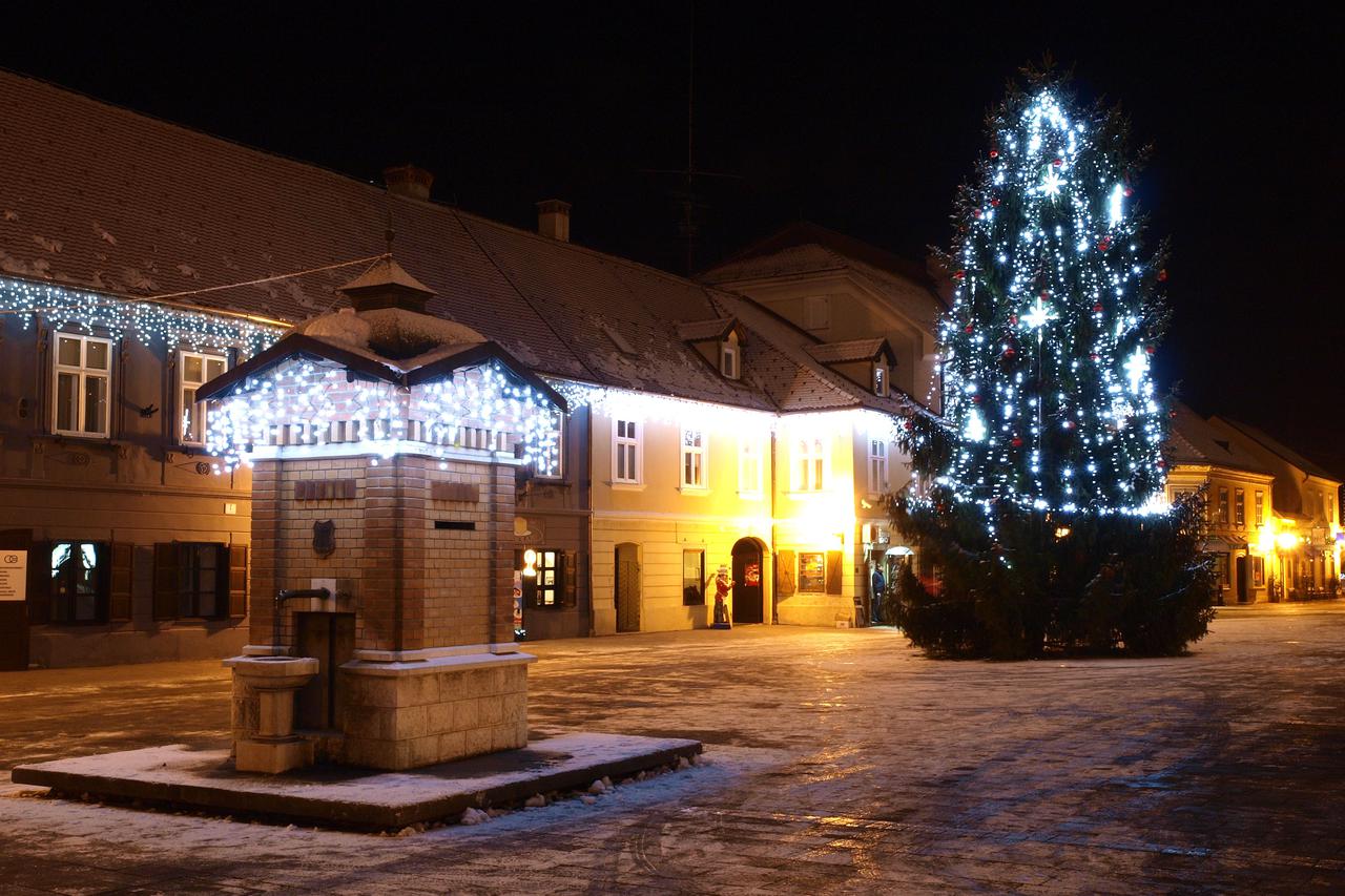 13.12.2010., Trg Kralja Tomislava, Samobor, Hrvatska - Nocni blagdanski ugodjaj u Samoboru. Photo: Borna Filic/PIXSELL