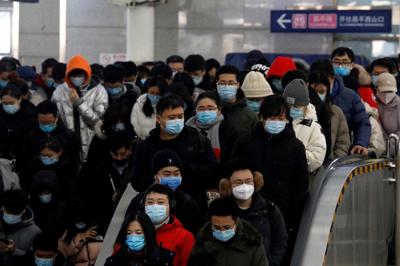 FILE PHOTO: Coronavirus disease ( COVID-19) outbreak in Beijing, China