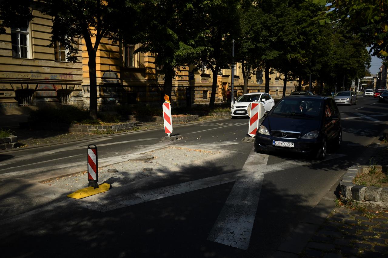 Zagreb: Raskopan asfalt na dijelu Klaićeve ulice