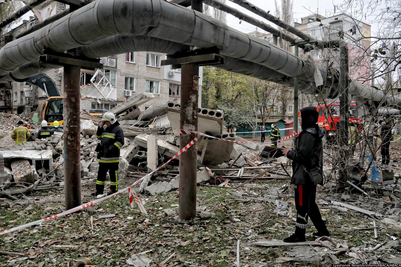 Ukrajina: Posljedice raketnog napada na stambenu zgradu u Mikolajevu