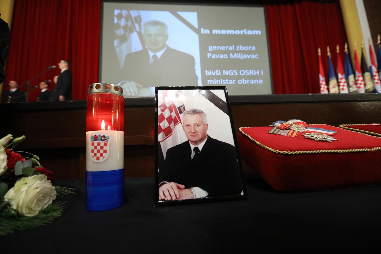 Zagreb: Održana komemoracija za Pavla Miljavca u Domu HV-a "Zvonimir"