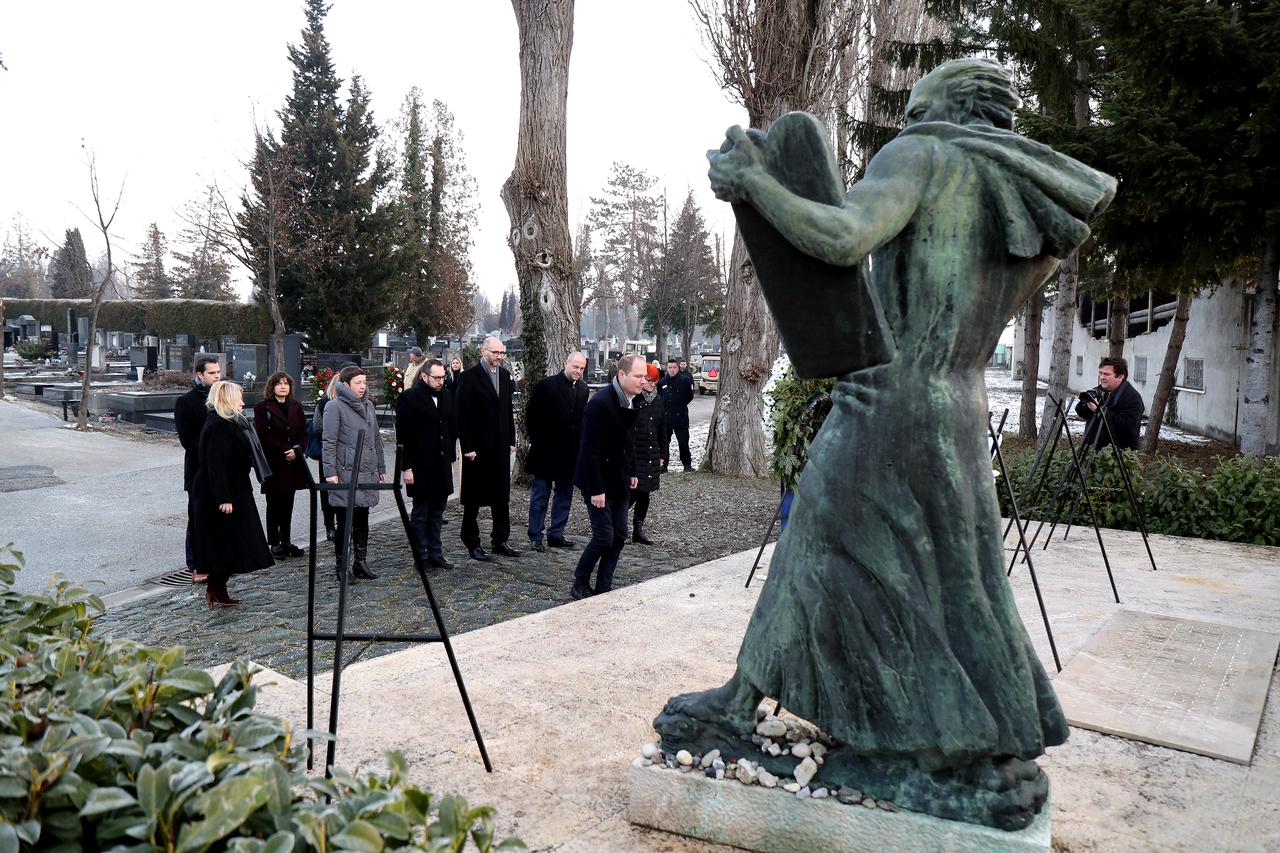 Izaslanstvo Grada Zagreba položilo vijence povodom Međunarodnog dana sjećanja na žrtve holokausta
